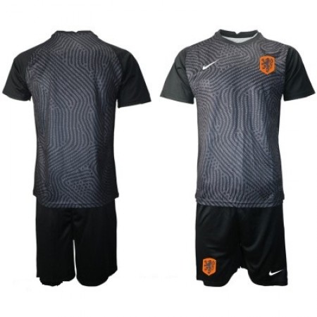 Maillot de Foot Pays-Bas Gardien Enfant Domicile UEFA Euro 2020 Maillot de Foot Pays-Bas Gardien Enfant Domicile UEFA Euro 2020